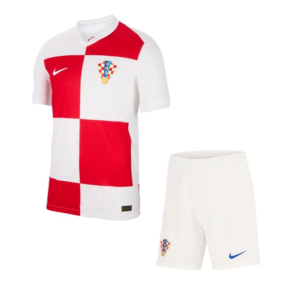 Camiseta Croacia 1st Niño 2024